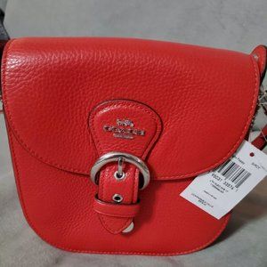 Coach kleo red bag. C5685. New with tags.